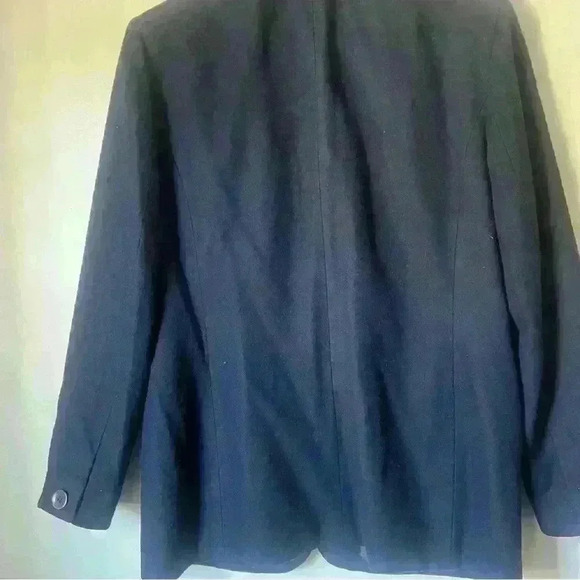 Pendleton Classic 100% Virgin Wool Blue Blazer Jacket Size 8 - Picture 3 of 5